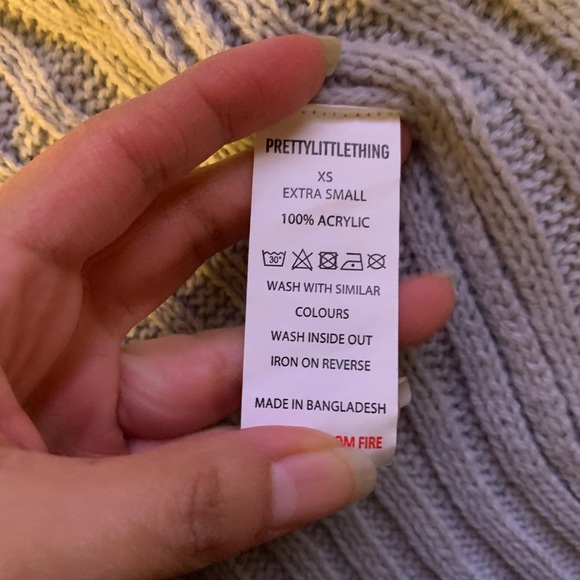 PLT Long Grey Cardigan XS - Picture 6 of 7